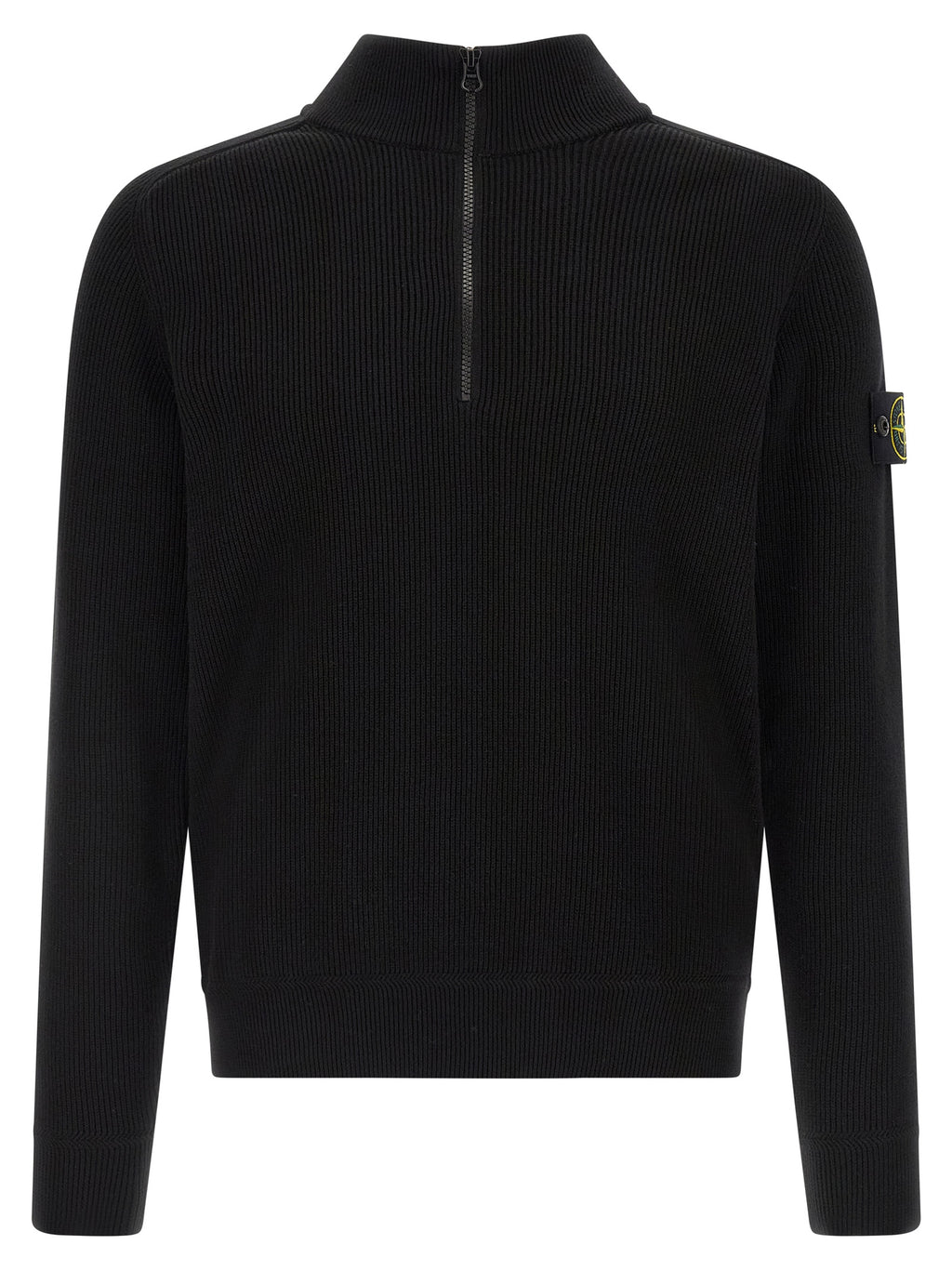 Black Cotton Cardigan