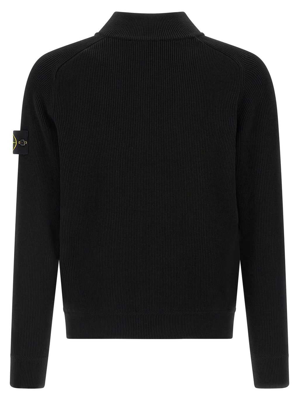Black Cotton Cardigan