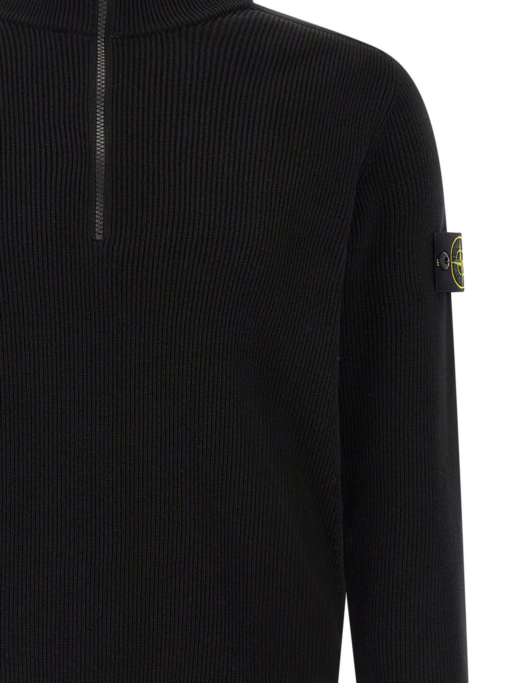 Black Cotton Cardigan
