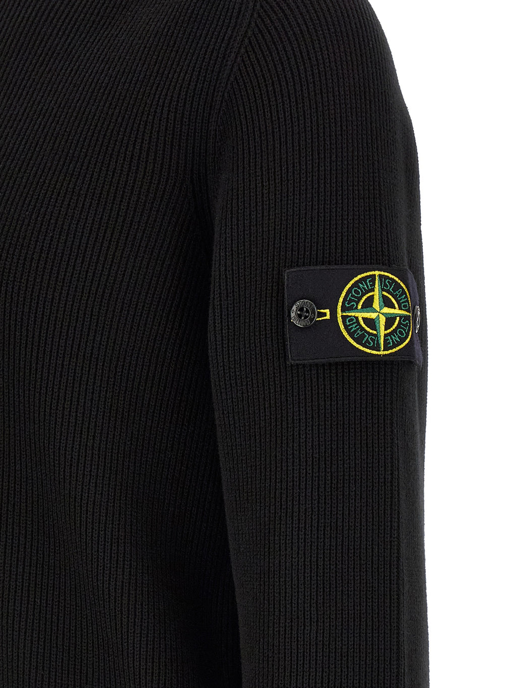 Black Cotton Cardigan