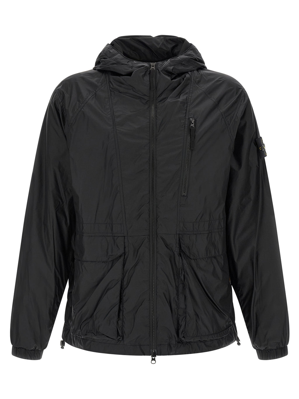 Blue Polyamide Shell Jacket