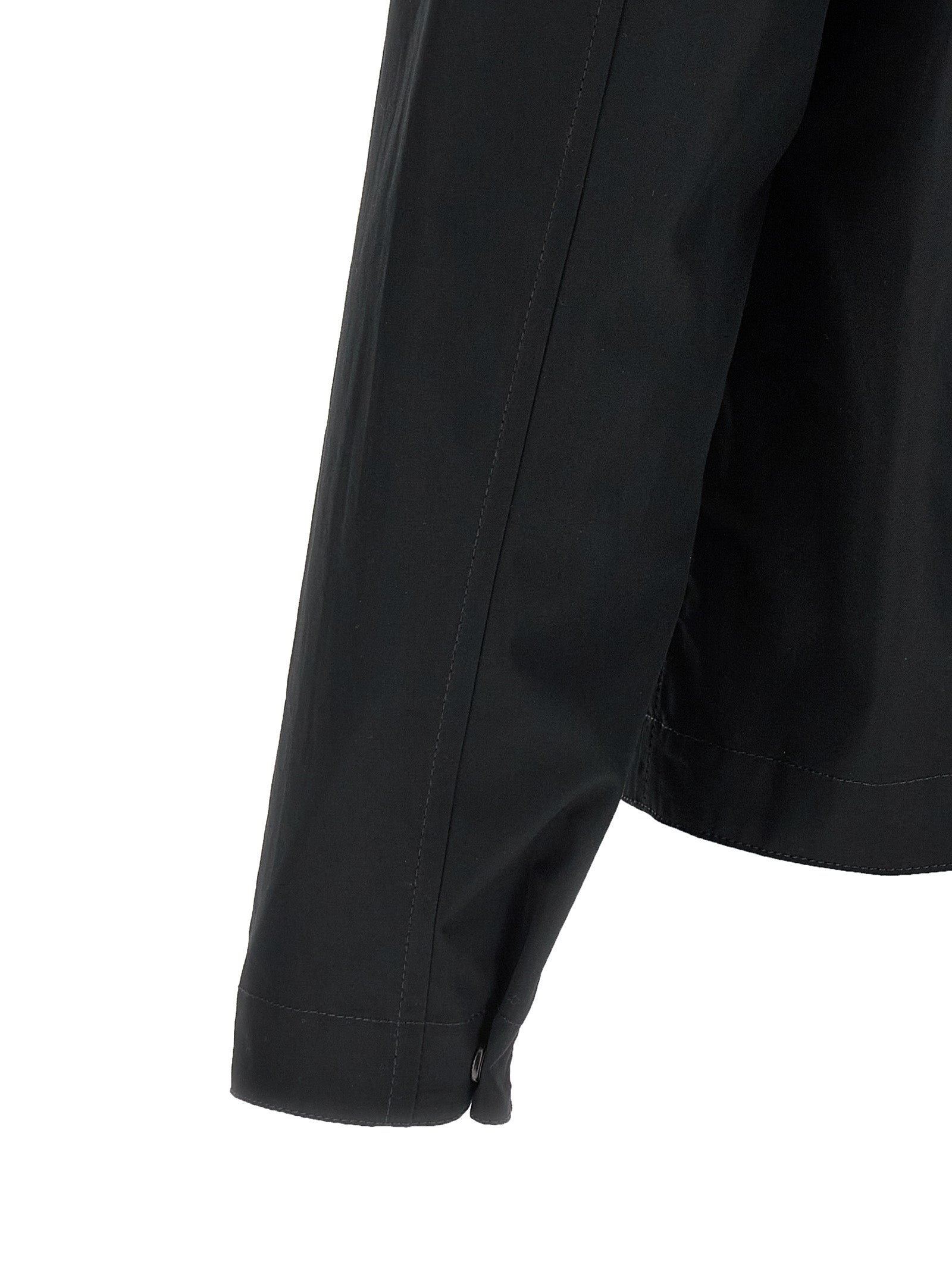 Black Cotton Blouse