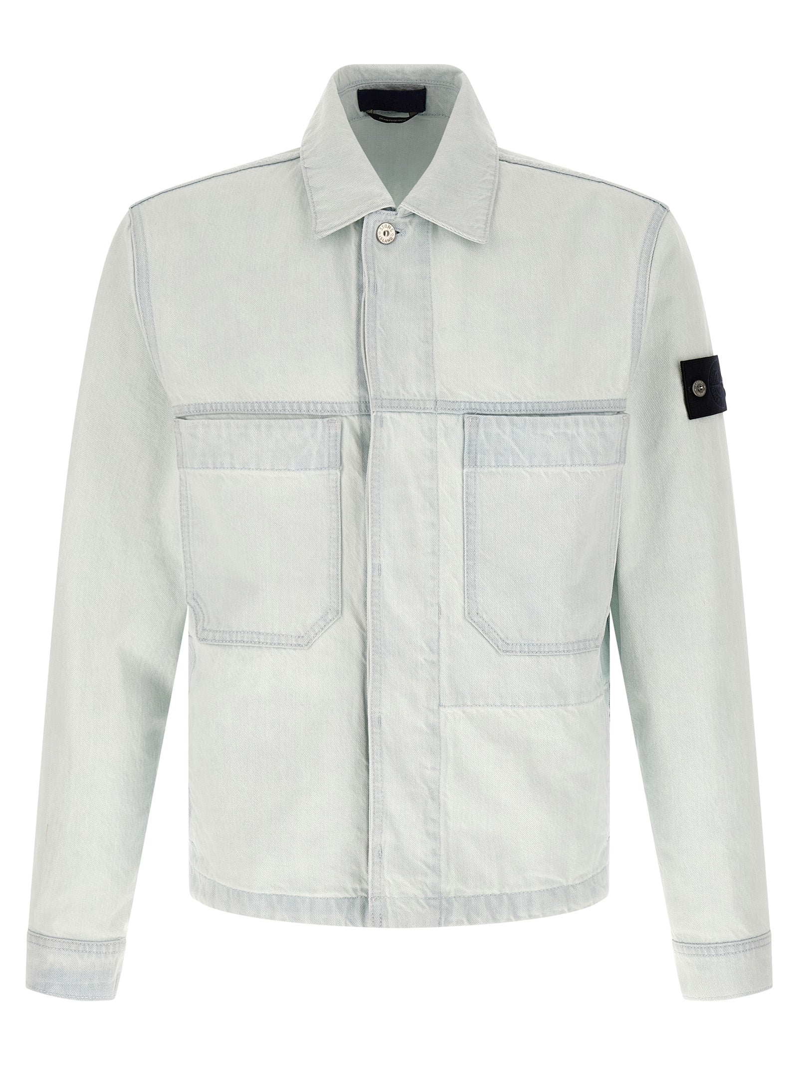 Blue Cotton Denim Jacket