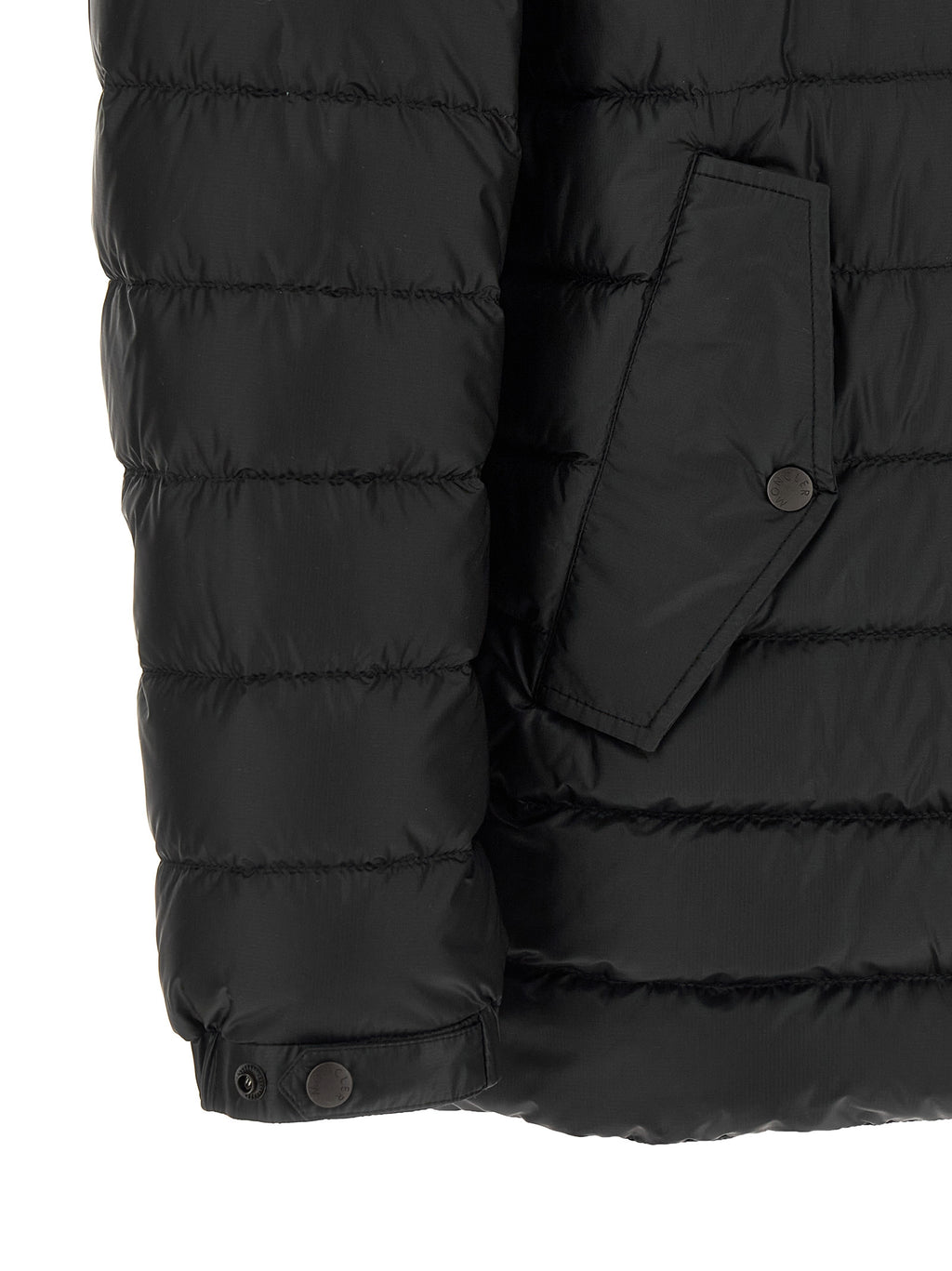 Black Polyamide Parka