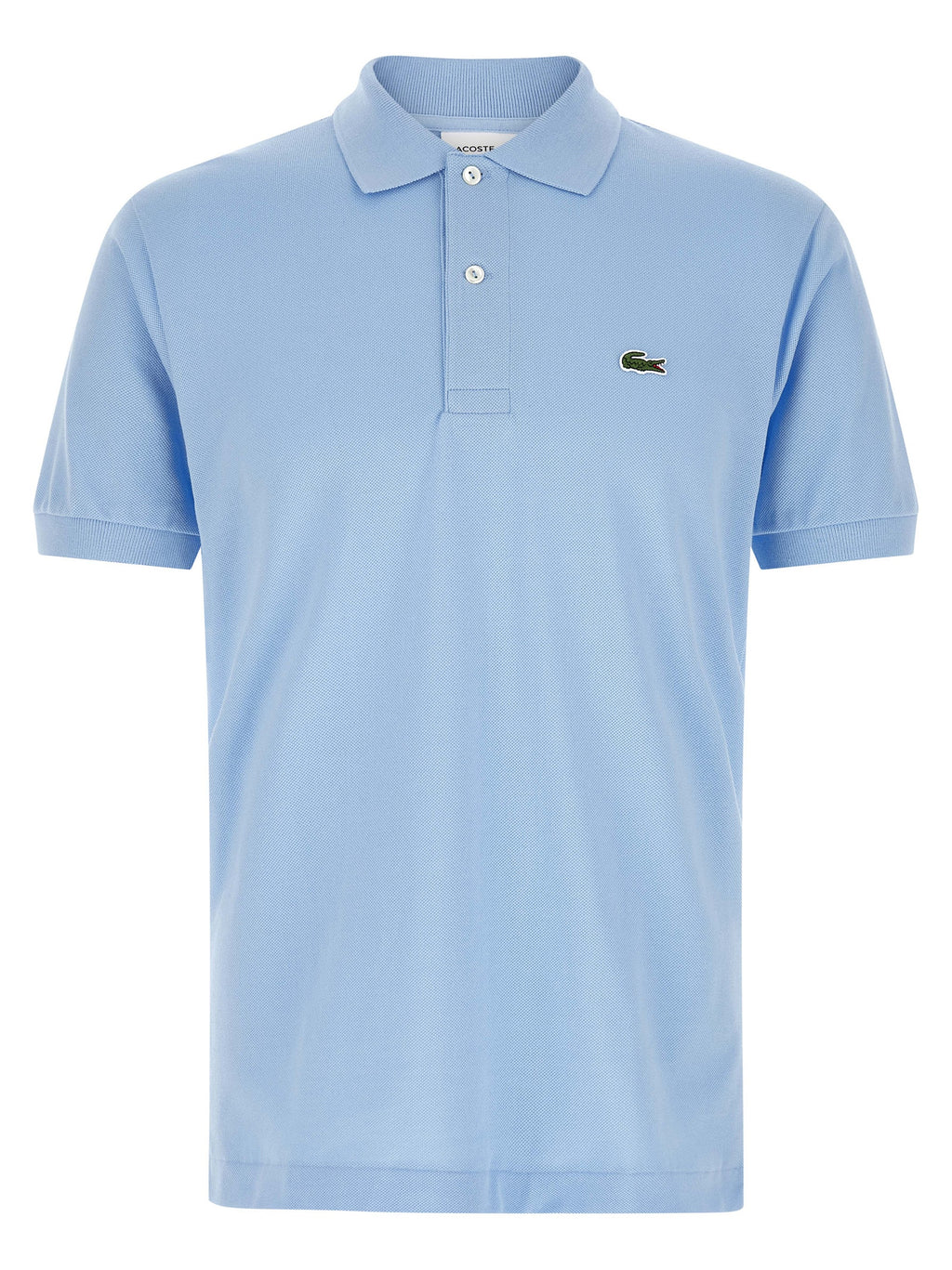Blue Cotton Polo Shirt