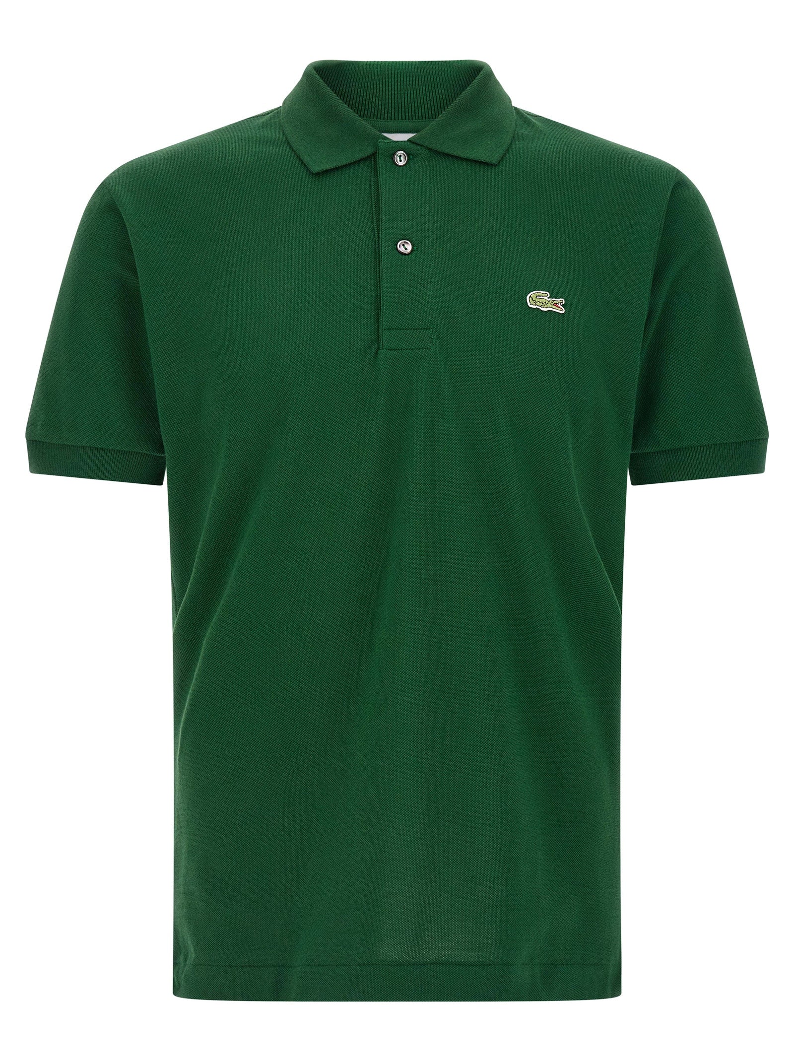 Bicolor Cotton Polo Shirt