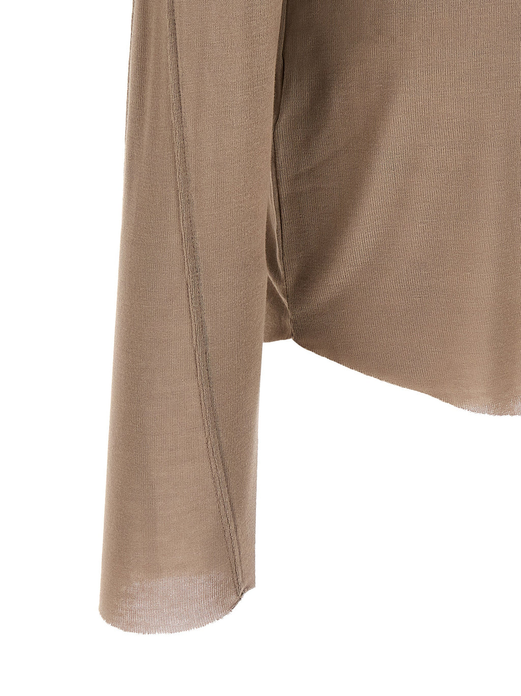 Gray Viscose T-Shirt