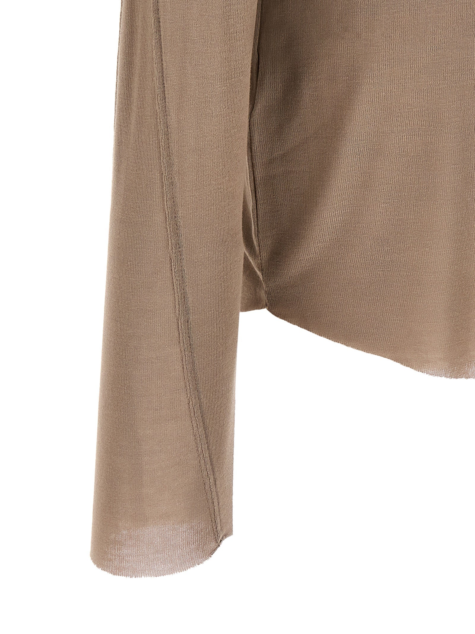 Gray Viscose T-Shirt