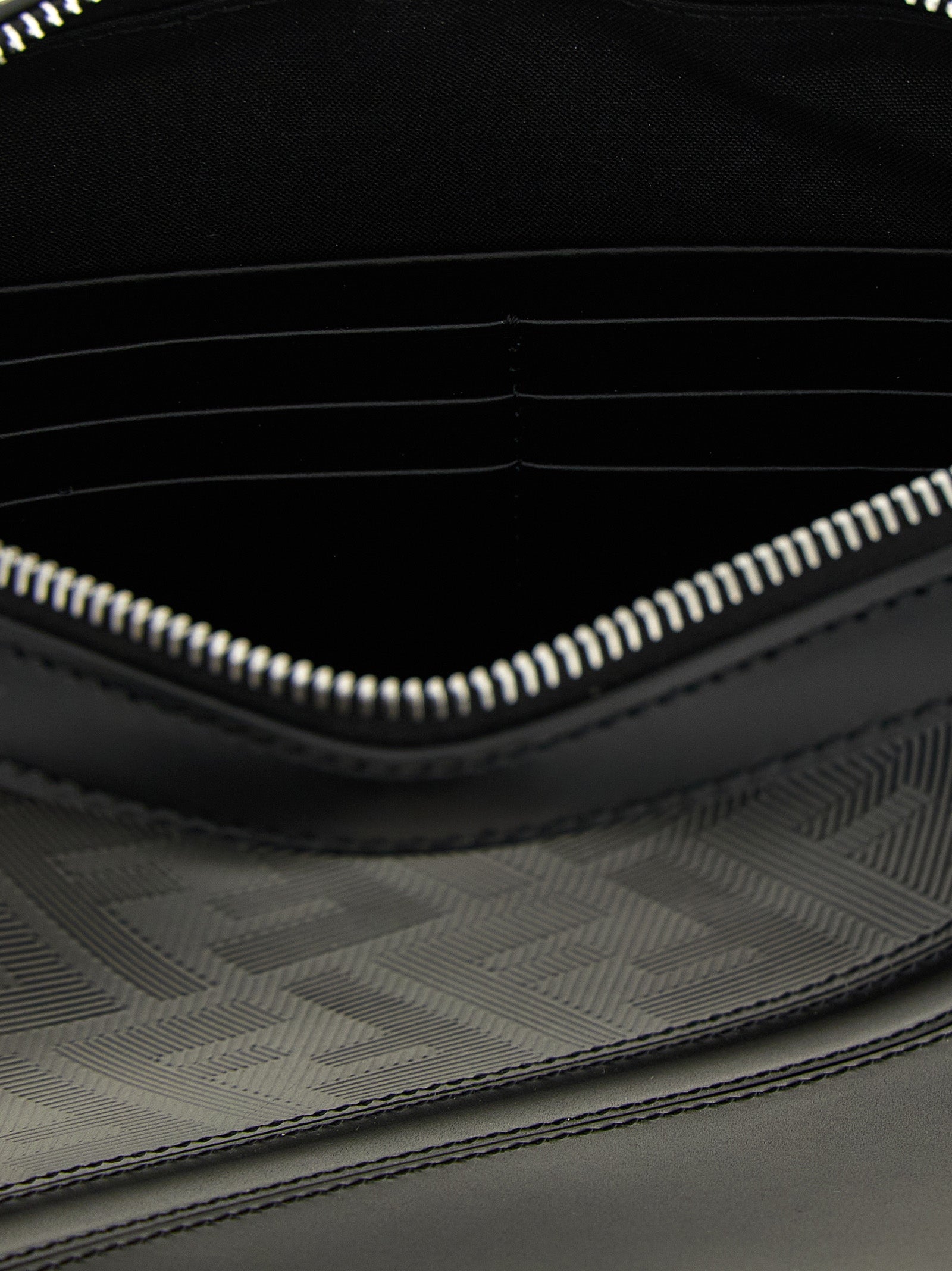 Black Viscose Shoulder Bag