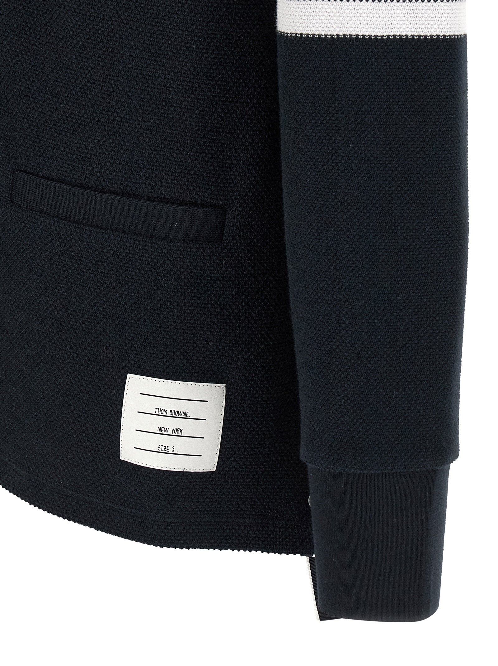 Blue Cotton Cardigan