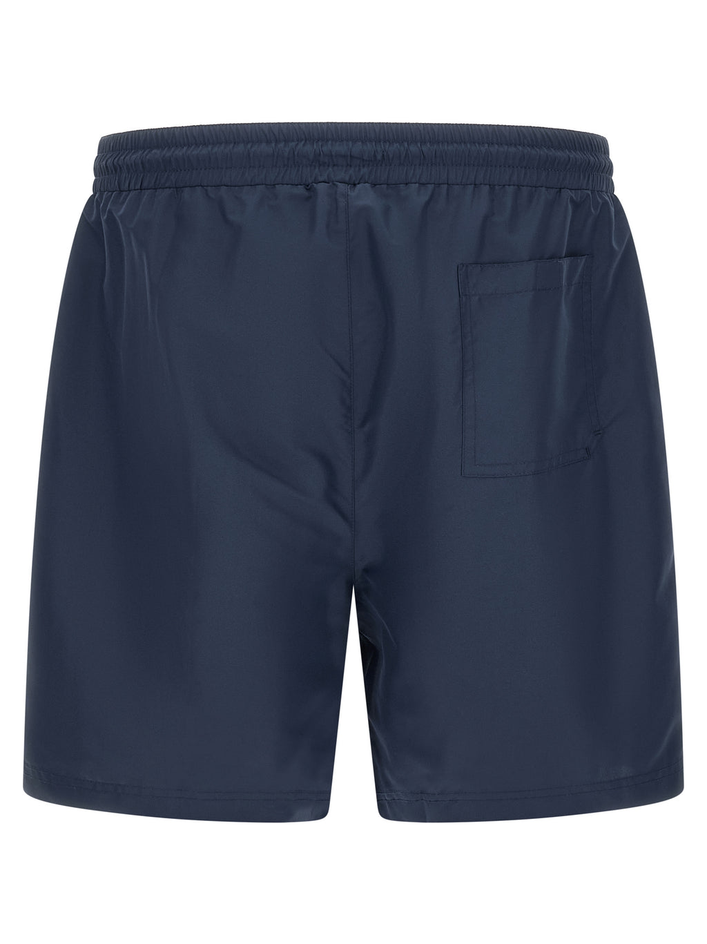 Blue Polyester Swim Shorts