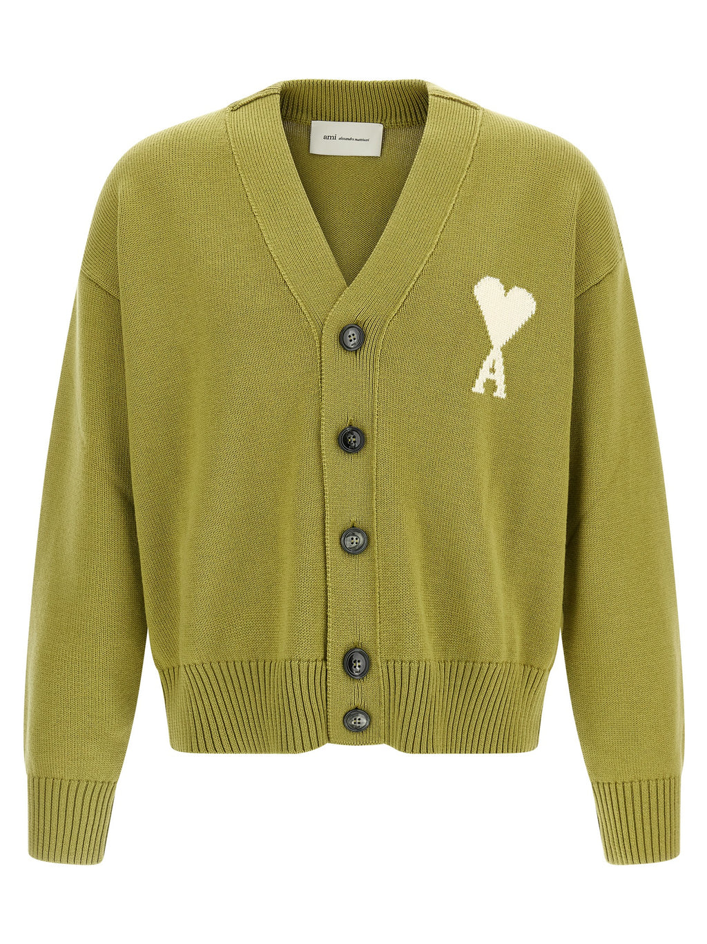 Bicolor Wool Cardigan