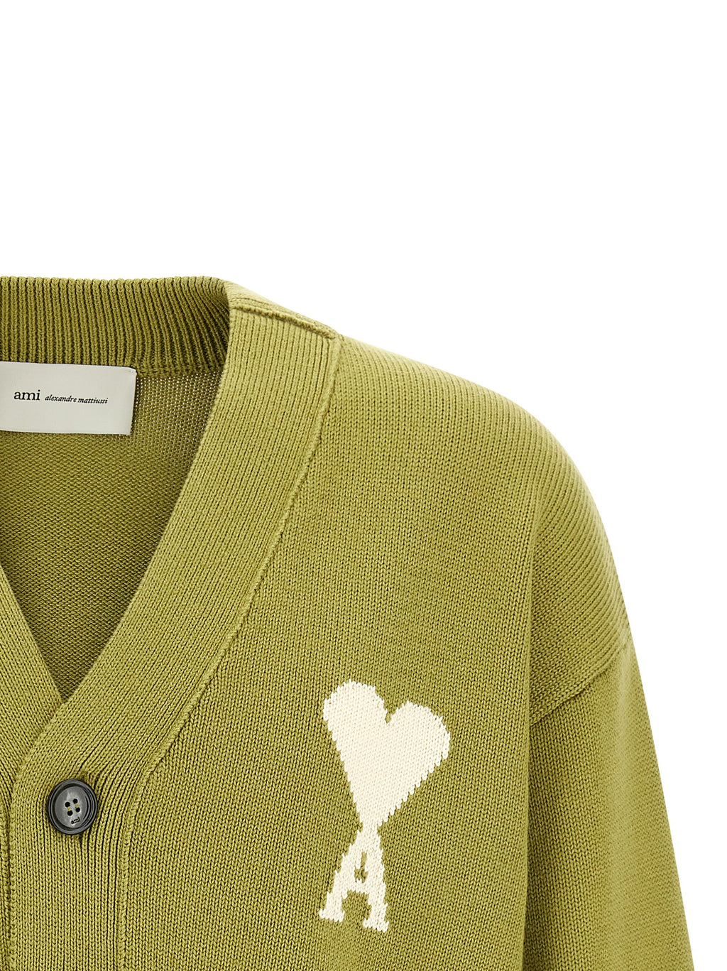 Bicolor Wool Cardigan