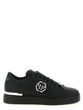 Black Calfskin Low Top Sneakers