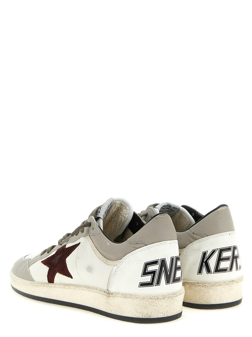 Multicolor Leather Low Top Sneakers