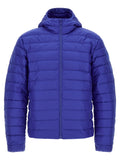 Blue Polyamide Full-Length Jacket
