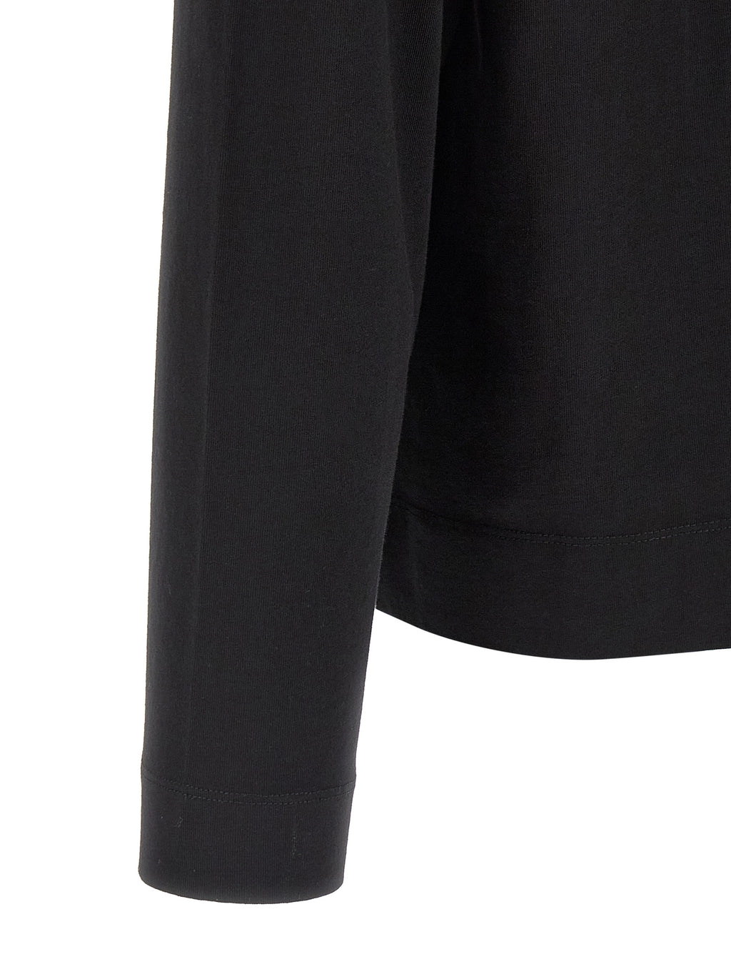Black Cotton T-Shirt