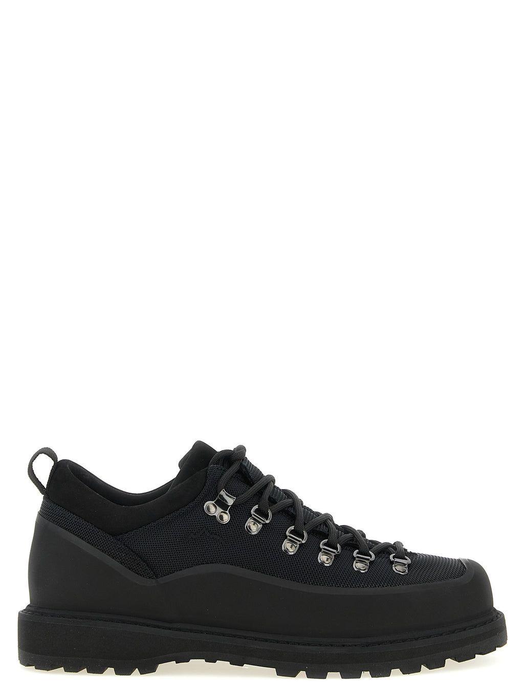Black Polyamide Ankle Boots