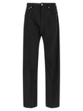 Black Wool Jeans Denim
