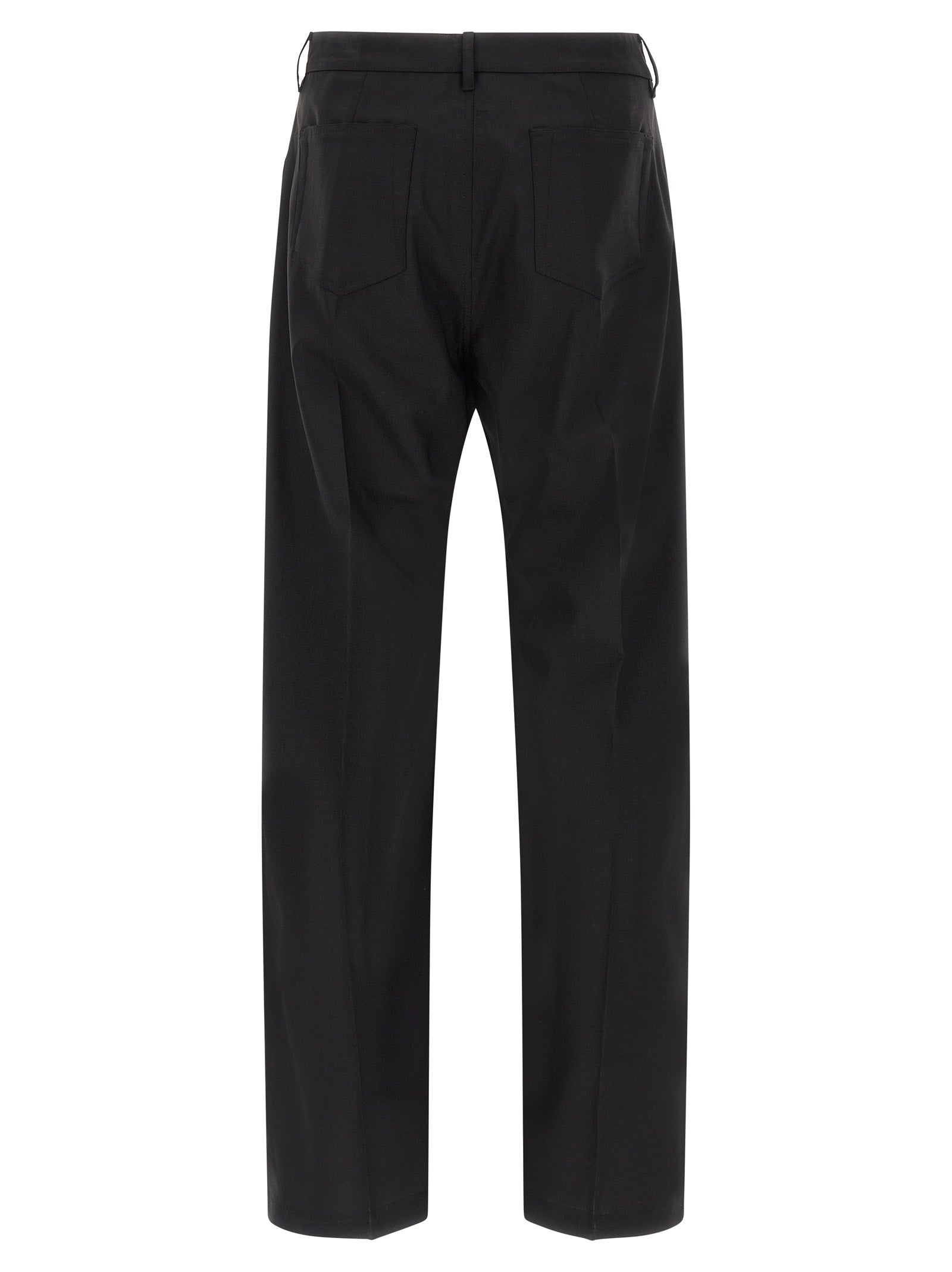 Black Wool Jeans Denim