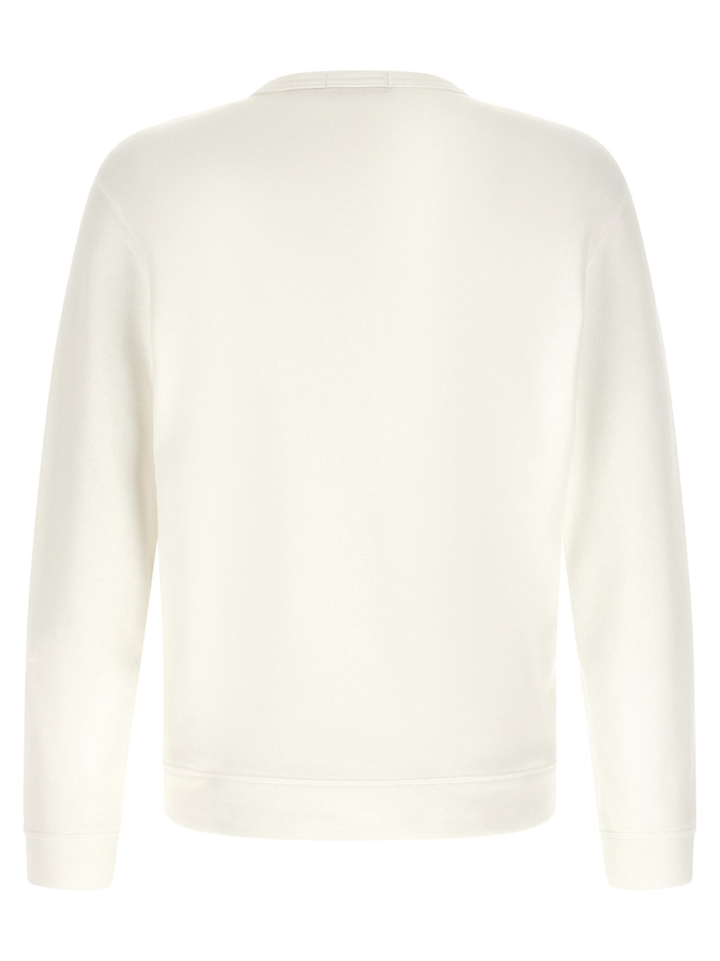 White Cotton Sweatshirt