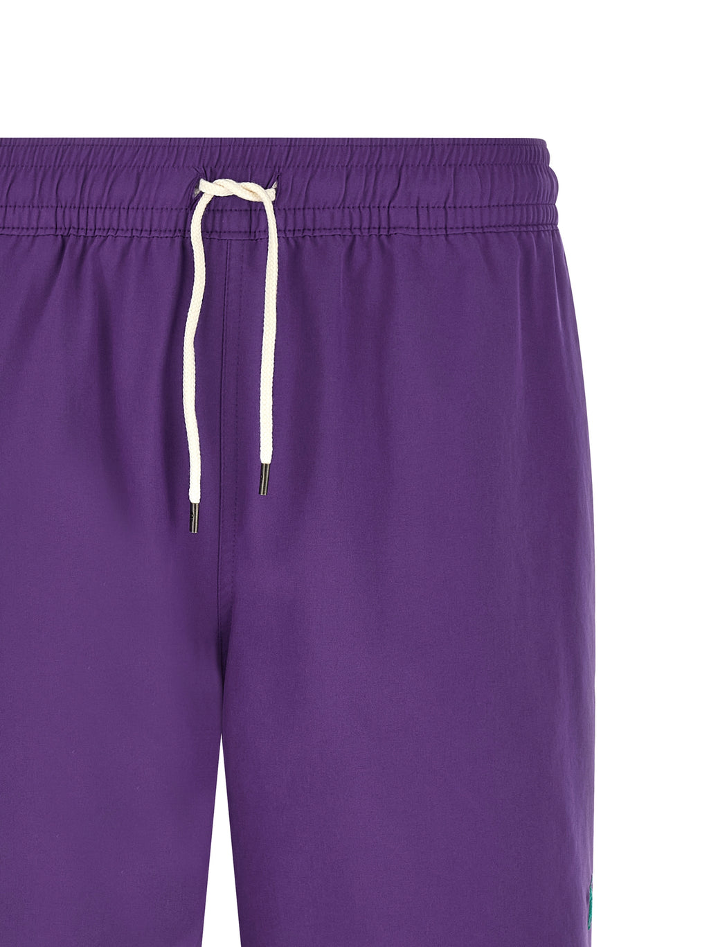 Purple Polyester Shorts