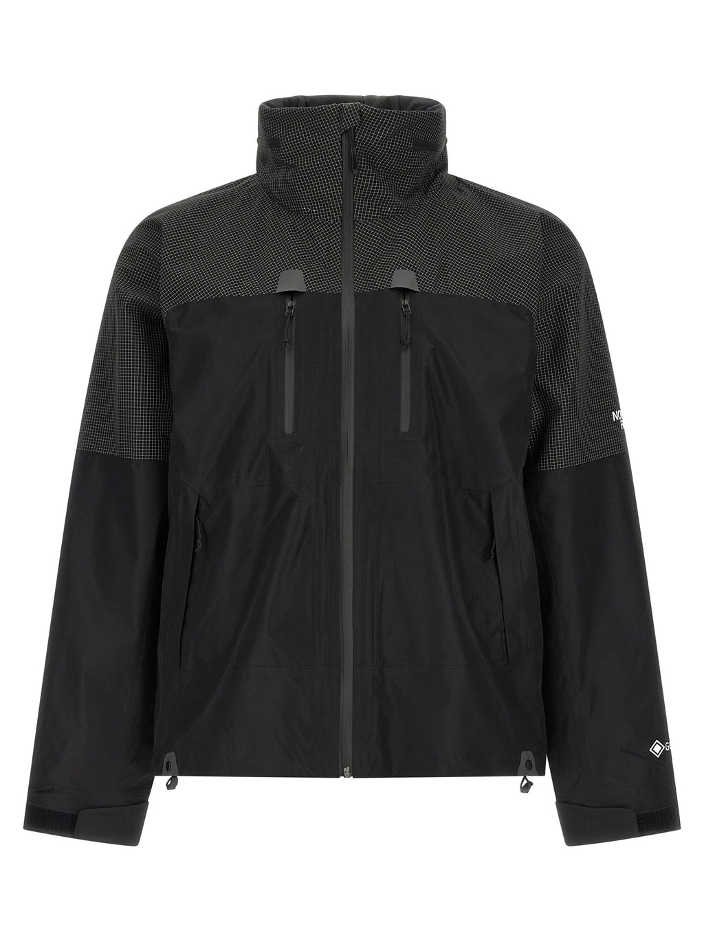 Black Polyester Shell Jacket