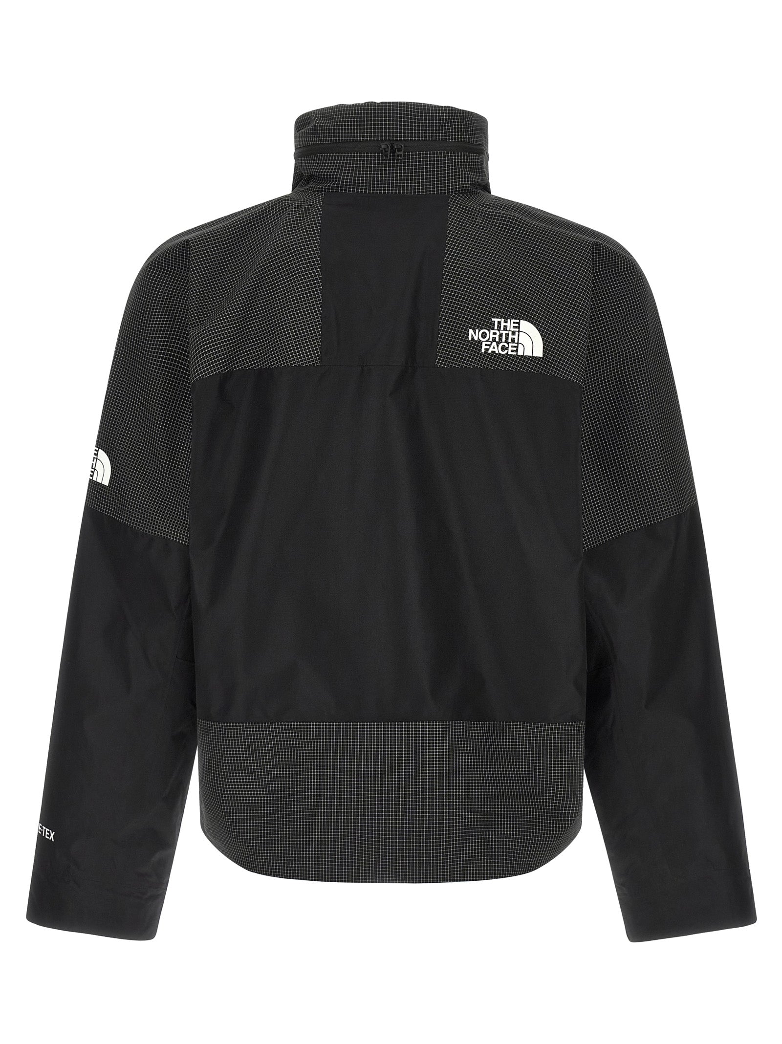 Black Polyester Shell Jacket