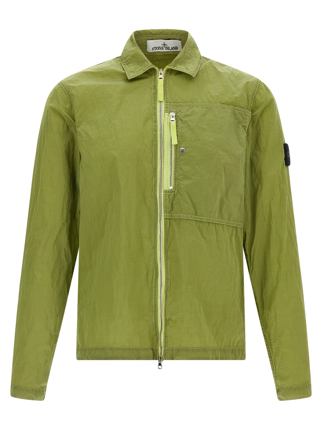 Bicolor Polyamide Blouse