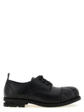 Black Calfskin Oxfords And Derbies