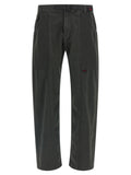 Gray Cotton Cargo Pants