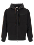 Black Polyamide Sweatshirt