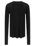 Black Viscose T-Shirt