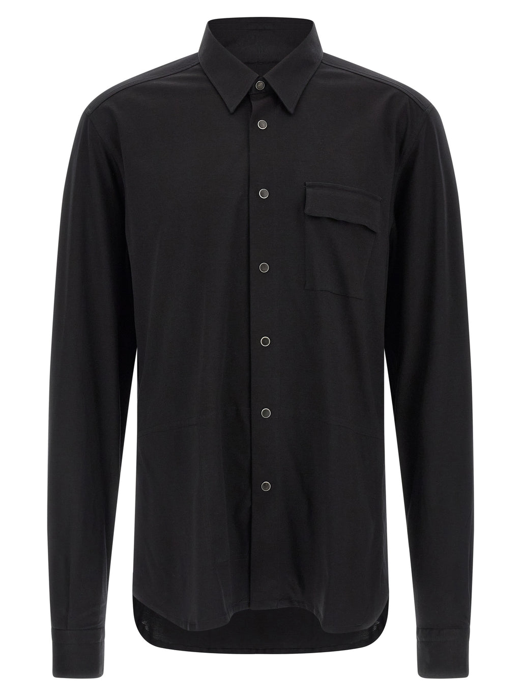 Black Cotton Blouse