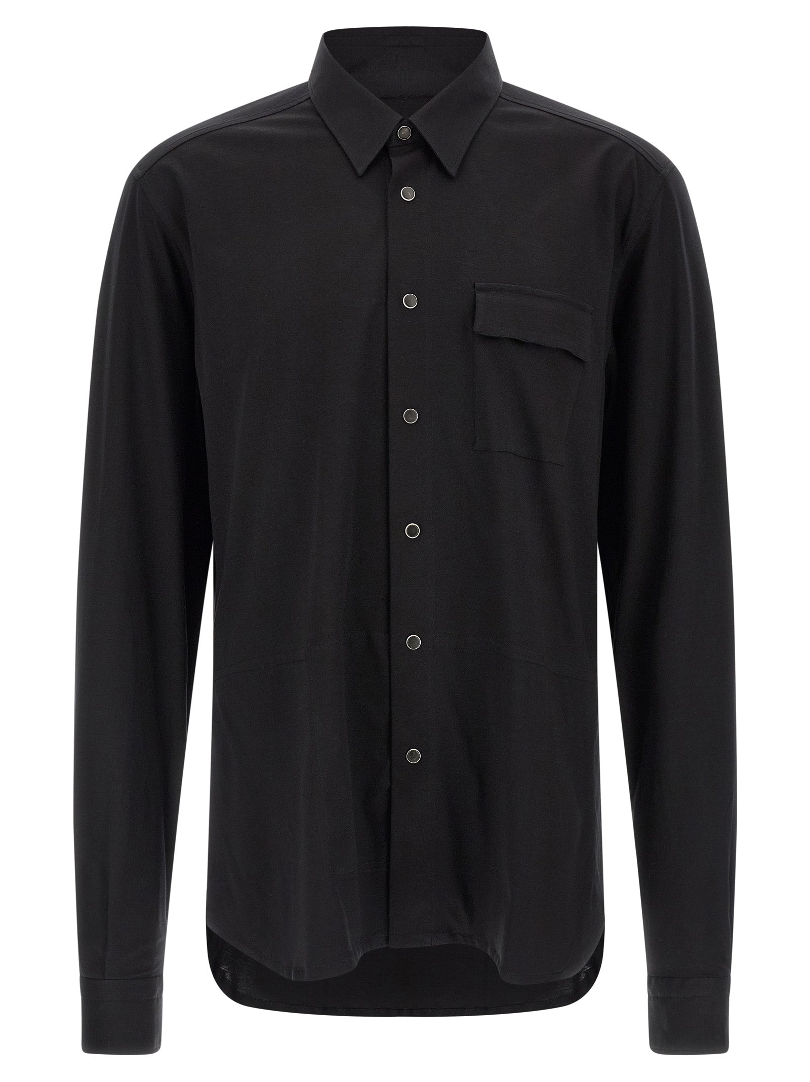 Black Cotton Blouse
