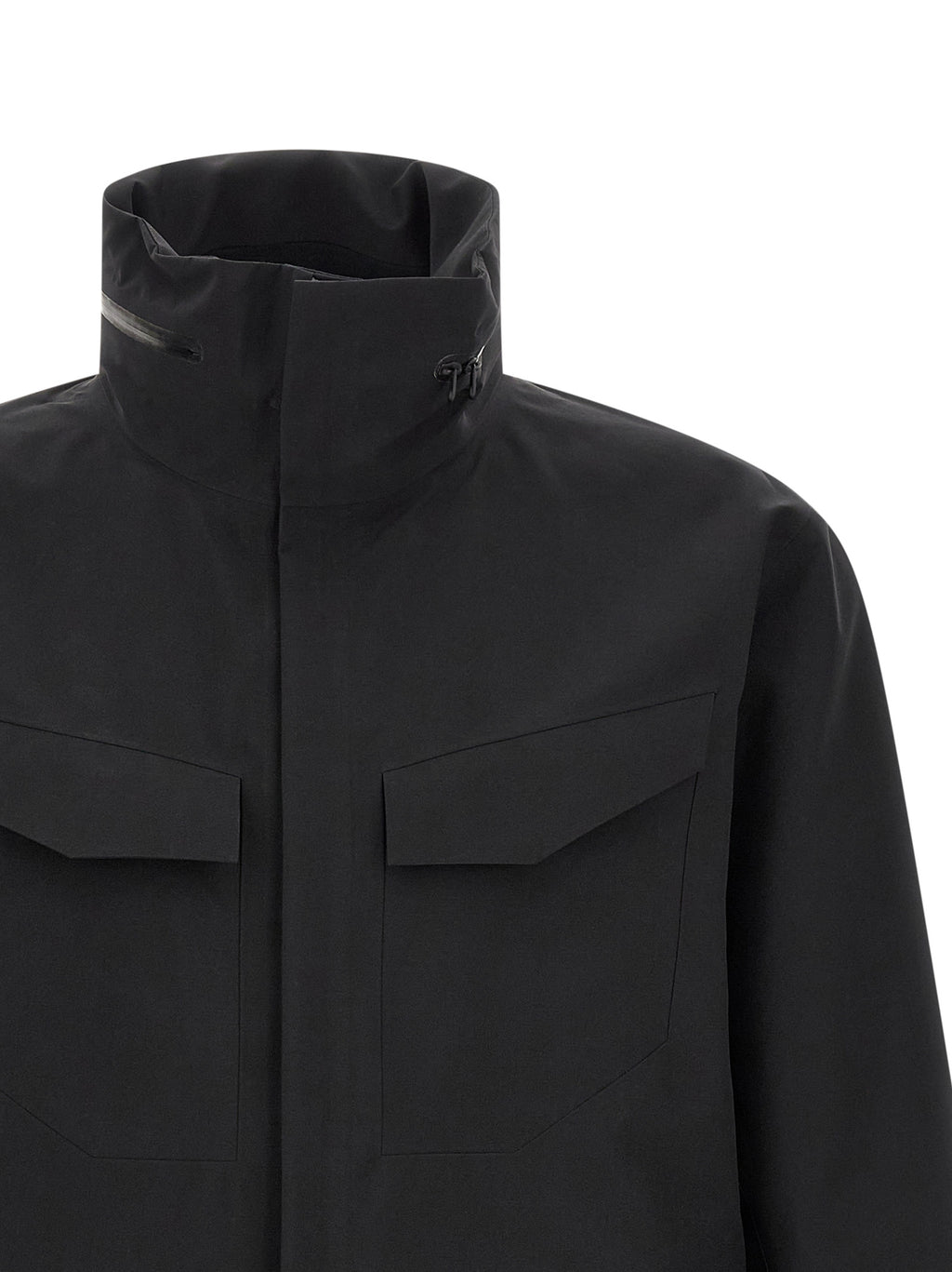 Black Nylon Shell Jacket