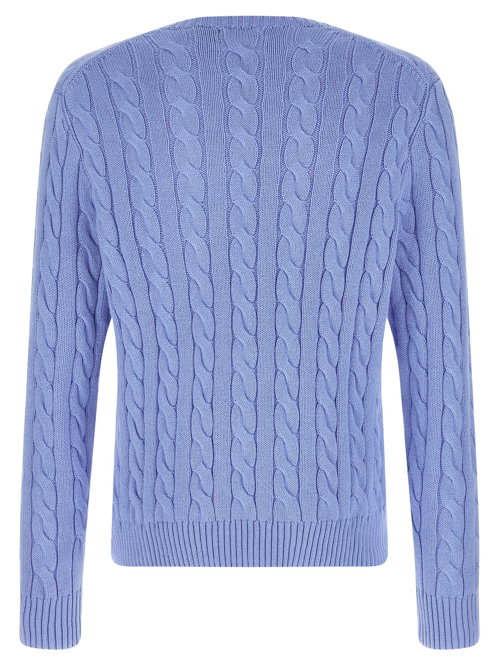 Blue Cotton Cardigan