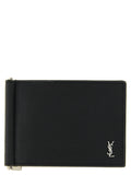 Black Calfskin Money Clip