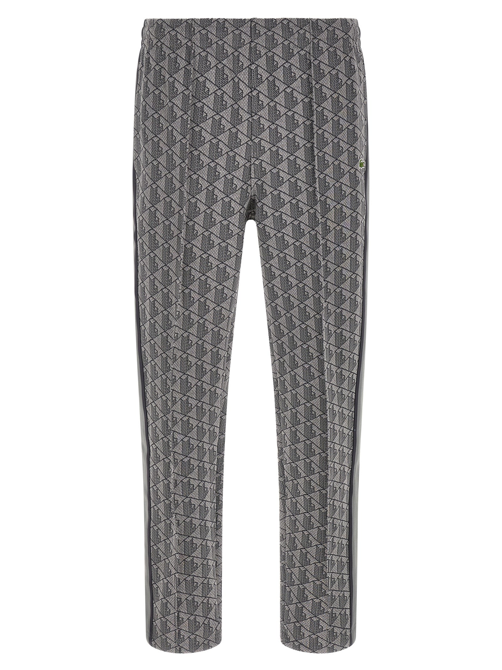 Gray Polyester Joggers (Workout Pants)