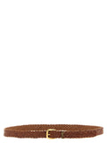 Brown Calfskin Regular Belt