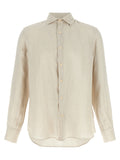 Beige Linen Blouse