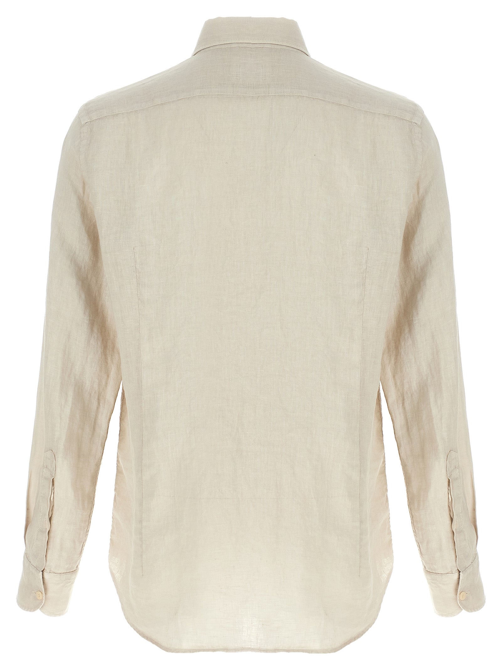Beige Linen Blouse