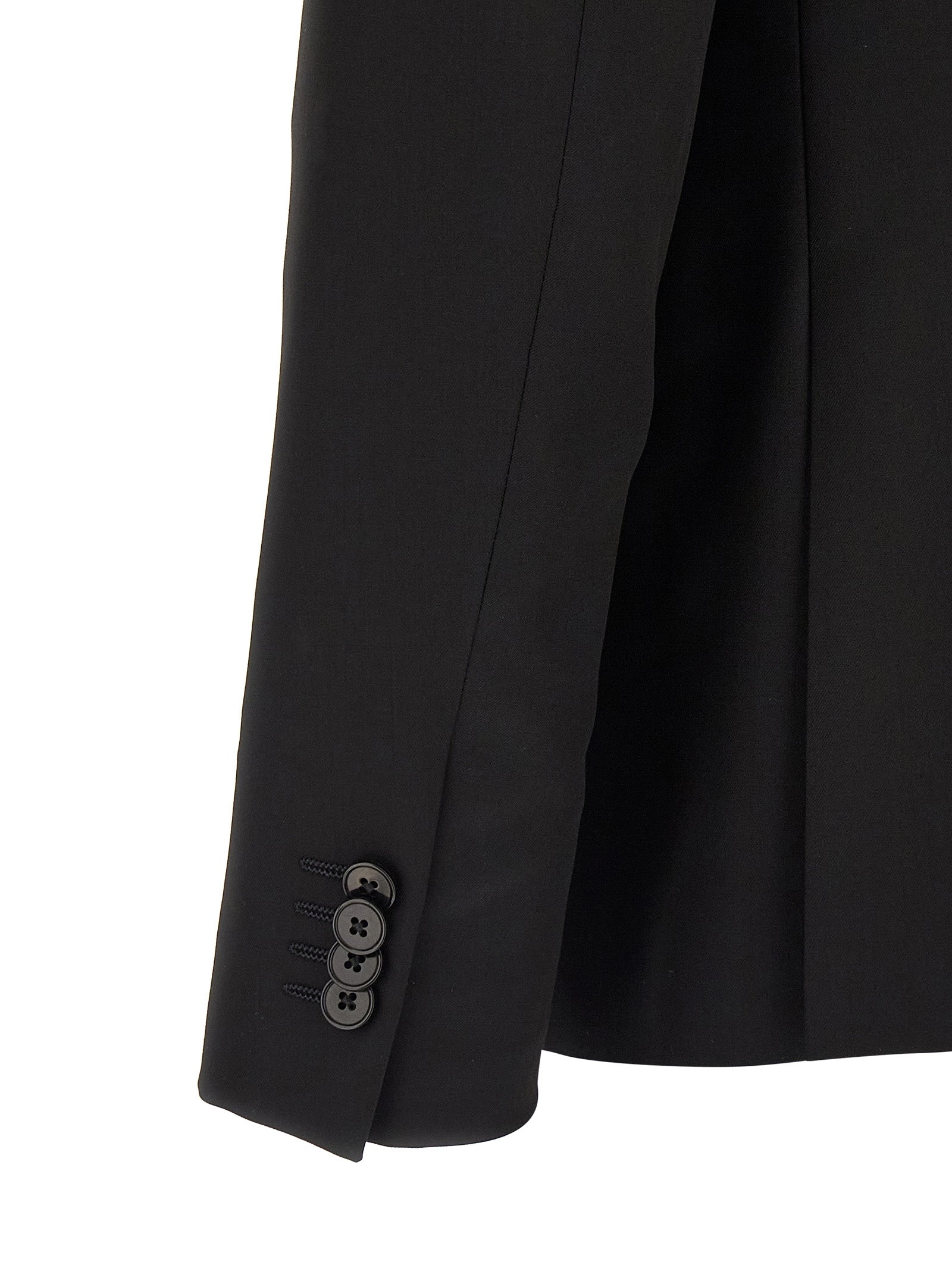 Black Wool Blazer