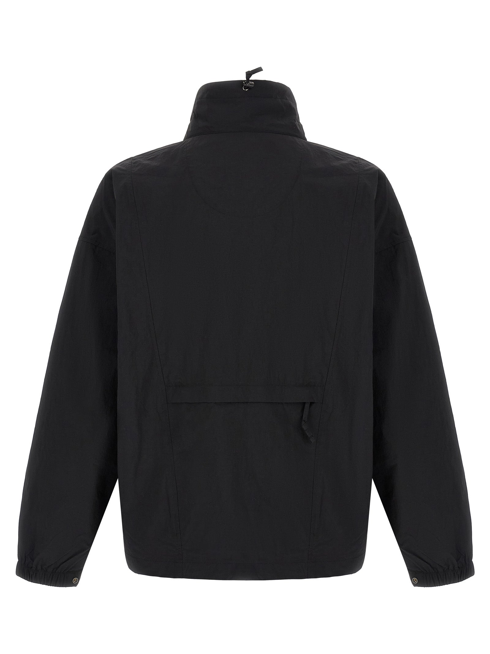 Black Nylon Shell Jacket