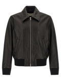 Black Lamb Leather Leather Jacket