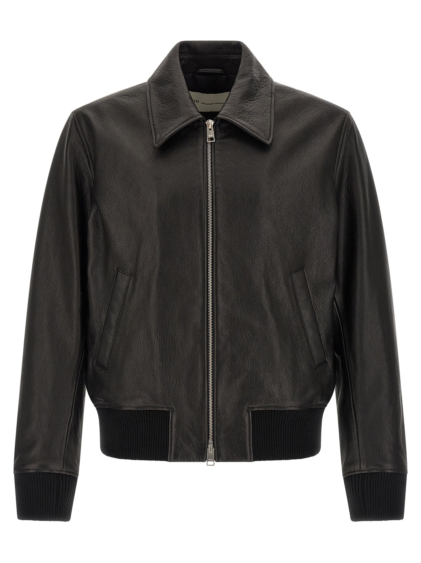 Black Lamb Leather Leather Jacket