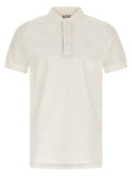 White Cotton Polo Shirt