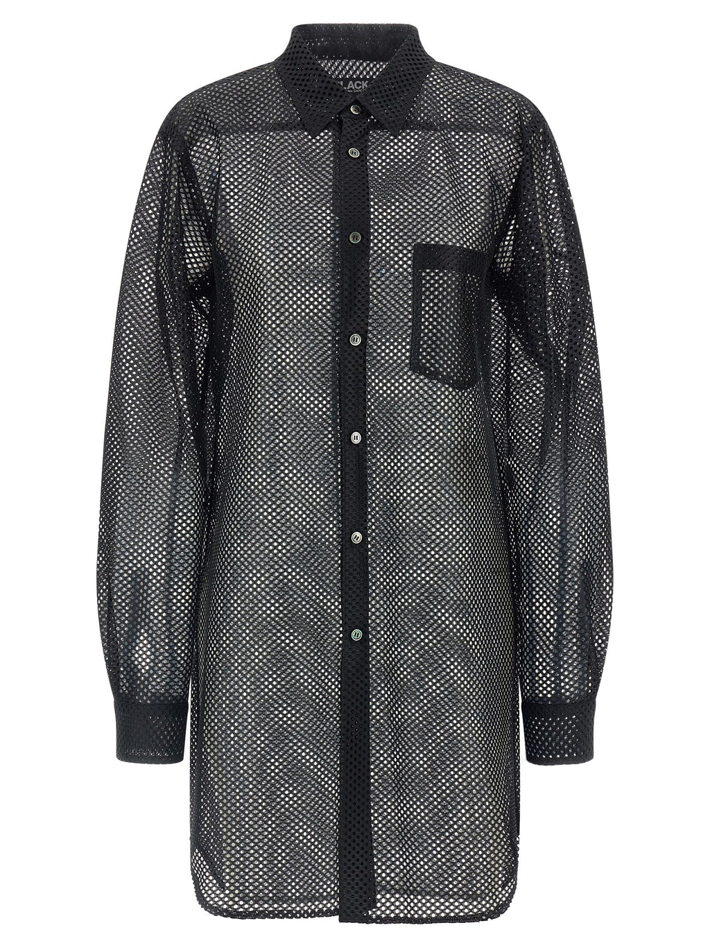 Black Polyester Blouse