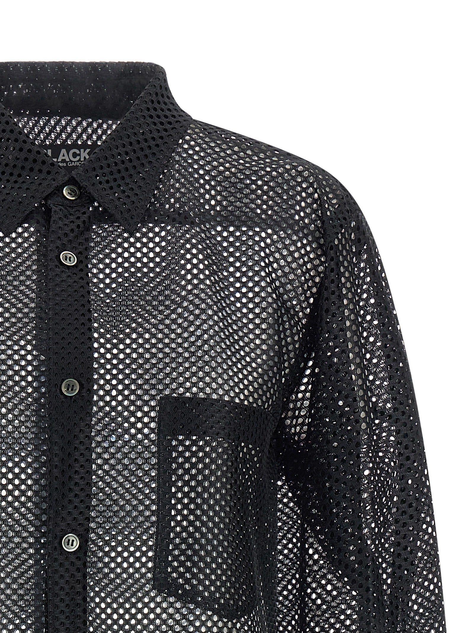 Black Polyester Blouse