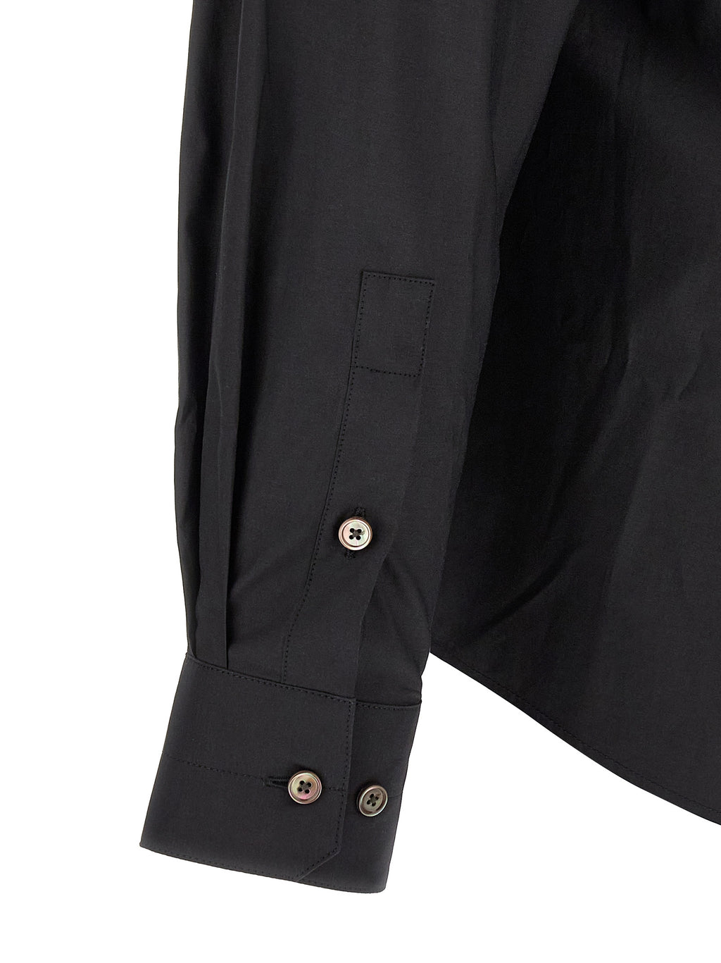 Black Cotton Blouse